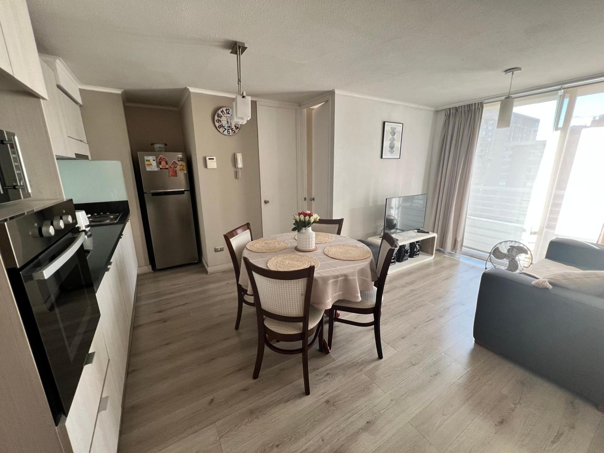 Acogedor Apartamento En Centro De Santiago. 外观 照片